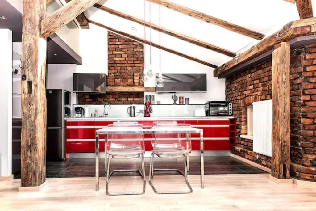 Apartament Exclusive Loft With Sauna, Ac And 3 Bathrooms Kraków